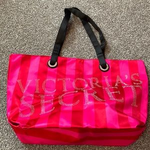 Victoria’s Secret studded logo tote